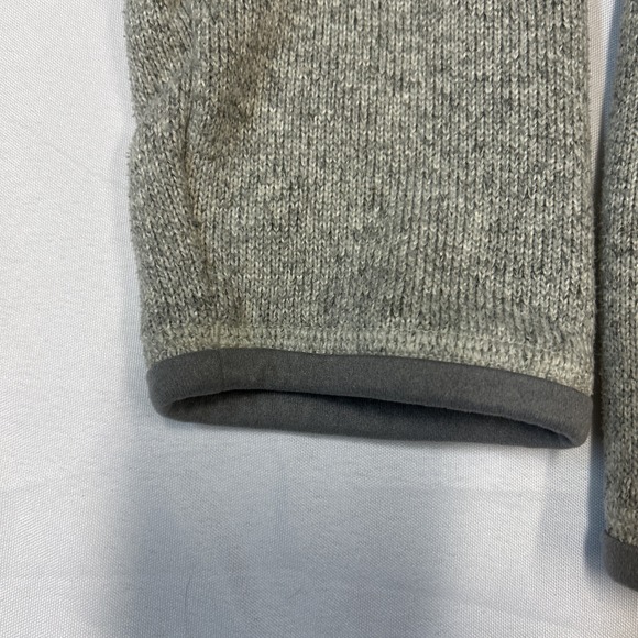 Patagonia Better Sweater Pullover Womens M Gray Fleece 1/4 Zip Pocket Outdoor - Picture 6 of 11